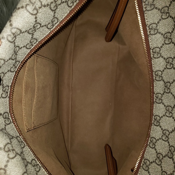 ❣SOLD❣ AUTHENTIC Gucci GG Supreme Large Hobo - Picture 7 of 8